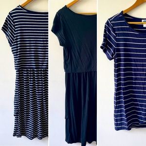 Gap old navy maternity nursing dresses and top